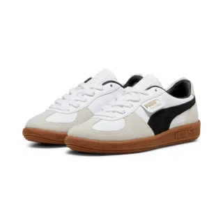 PUMA Sneaker "PALERMO LTH JR" mit leicht profilierter Gummisohle, mit Schnürung, sportlicher Stil