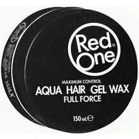 RedOne Haargel 1x RedOne Black Aqua Hair Gel Wax - Full Force -150ml, 1-tlg., Haargel-Wachs