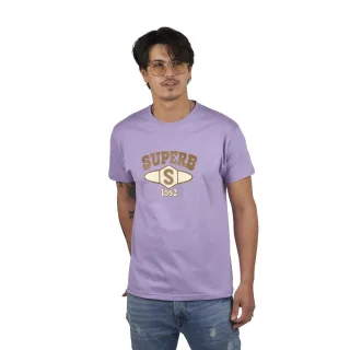 University SPRBCA-2201 Kurzarm-T-Shirt für Herren mit Rundhalsausschnitt