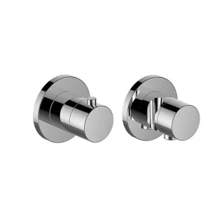 Keuco IXMO Set Thermostat 59753010021 Fertigset, Umstellventil, Schlauchanschluss, rund