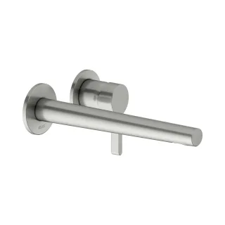 Keuco Waschtischarmatur UP Edition 400 51516, Wandm., Ausl. 243 mm, Edelstahl-fin., 51516060202 51516060202