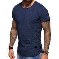 behype T-Shirt MSOHIO mit Rundhals-Ausschnitt Herren Crew-Neck Shirt