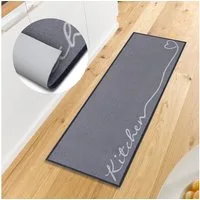 HANSE Home Küchenläufer Kitchen Herz, rechteckig, Höhe: 5 mm, Läufer, Rutschfest, Küchenteppich, Küche, Teppich, Pflegeleicht