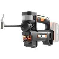 Worx Akku-Handkompressor WX092.9, max. 10 bar, 4-in-1, digitale Anzeige, Notfallhelfer, ohne Akku & Ladegerät