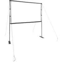 vidaXL Leinwand Projektionsleinwand mit Ständern 84 Zoll 16:9