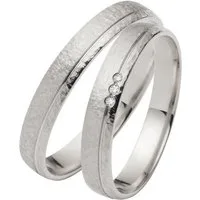 Firetti Trauring Schmuck Geschenk Gold 750 Hochzeit Ehering "LIEBE", Made in Germany, wahlweise mit oder ohne Brillanten