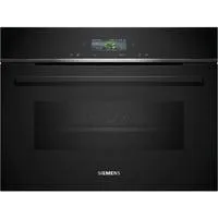 CM724G1B1 IQ700, Backofen schwarz/edelstahl, mit Mikrowellenfunktion, 60 cm, Home Connect