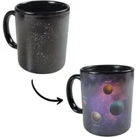 Mad Monkey Tasse Sonnensystem Planeten Kaffeebecher mit Wärmeeffekt