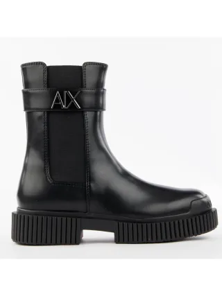 Armani Exchange Damen-Stiefeletten Signature AX