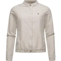 Ragwear Kurzjacke Malawi Linen Leichte Leinen Übergangsjacke
