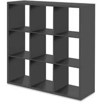 freiraum Regal Max, in anthrazit - 107x107x33cm (BxHxT)