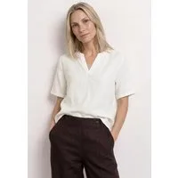STREET ONE Shirtbluse mit Leinenanteil