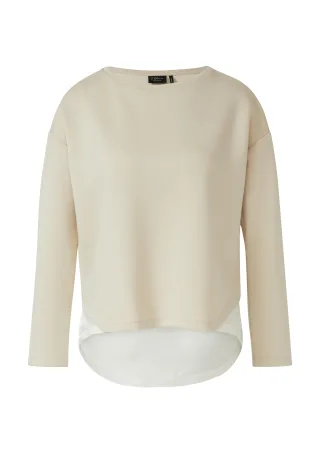 s.Oliver BLACK LABEL - Sweatshirt blau/weiß - Gr. - 38