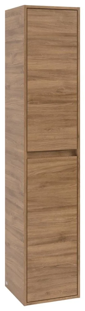Villeroy & Boch Hochschrank Skyla C80101 350x1700x349mm 2 Türen A:re Kansas Oak C80101RH