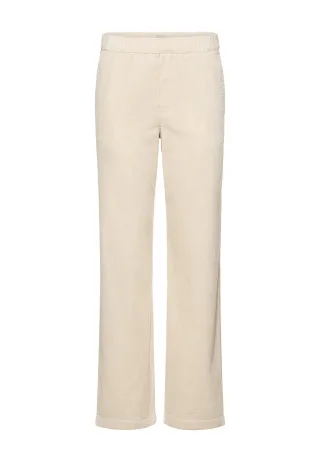 camel active - Wide Leg Cordhose pearl - Gr. - 26/30