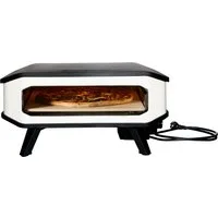 COZZE Pizzaofen Elektrischer Pizzaofen 17", inkl. Pizzastein, Backtemperatur bis 450°C, Grillfläche 42.5 x 42.5 cm, 2200 W, 230 V