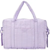 Hylat Baby Wickeltasche Wickeltasche - gesteppte Tasche für Windeln und Kindersachen - Violett (1-tlg), Gesteppte Tasche für Windeln und Kindersachen - Violett