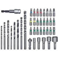 Einhell Bohrer- und Bitset EINHELL Bohrer- & Bit-Satz, 39-teilig, (1/4", in