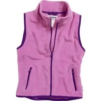 Playshoes Strickfleecejacke Fleece-Weste farbig abgesetzt mit Stehkragen