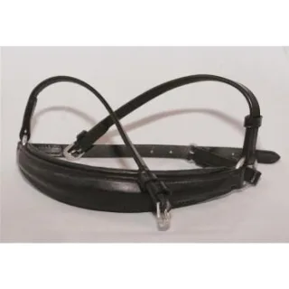 Hans Melzer Horse Equipment Hans Melzer Reithalfter hannoversch schwarz/silber VB/ COB (Vollblut)