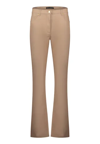 Betty Barclay - Hose in Lederoptik braun - Gr. - 46