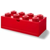 NHG Schubladenbox LEGO Desk Drawer 8 - Red