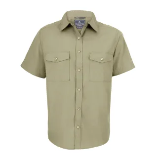 Craghoppers Mens Expert Kiwi Kurzarm-Shirt (Pebble Brown)