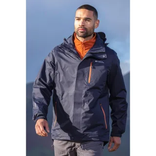 Mountain Warehouse - "Bracken Extreme" Jacke, wasserfest 3 in 1 für Herren (Dunkelblau)