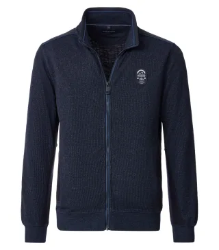 CASAMODA - Sweatjacke blau - Gr. - 4XL