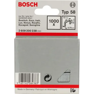 Bosch Feindrahtklammer Typ 63, 13mm breit - 2609200238