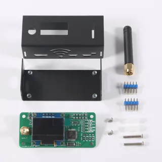 UHF&VHF Antenna + Aluminum Shell MMDVM Hotspot Support P25 DMR YSF for Raspberry pi