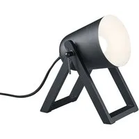 Reality Leuchten Schreibtischlampe Marc, Ein-/Ausschalter, ohne Leuchtmittel, Warmweiß, Tischleuchte, Lichtkegel frei positionierbar, Leuchtmittel wechselbar