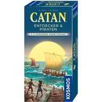 Kosmos Spiel CATAN Entdecker & Piraten, Strategiespiel, Made in Germany