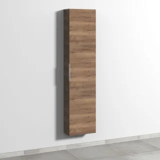 Sanipa 3way Hochschrank mit 1 Tür, Eiche-Tabak UM16550