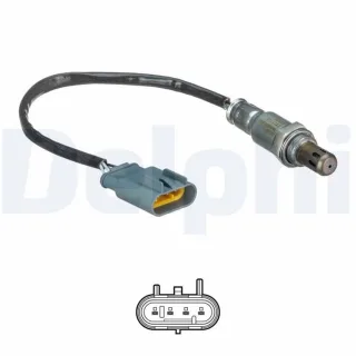 Delphi Lambdasonde vor Katalysator Alfa Romeo Mito Fiat Grande Punto Lancia Ypsilon