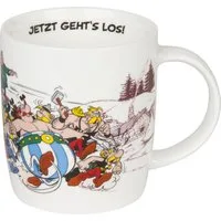 Könitz Becher Becher Asterix-Jetzt geht’s los., Porzellan, Könitz Kaffeebecher Asterix Kaffeetasse Teetasse Sammel-Becher