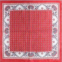 Goodman Design Bandana Bandana Kopftuch Halstuch Design: Ornamente Farbe: rot, Baumwolle