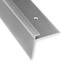 Karat Treppenkantenprofil Cosinus F, Treppenkantenschutz, verschiedene Farben & Größen, Für Bodenbeläge mit 7 – 8 mm Höhe