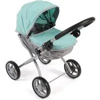 CHIC2000 Puppenwagen Lilli, Melange Mint, zusammenklappbar