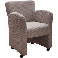 exxpo - sofa fashion Sessel Intenso, Loungesessel, modern, hohe Bodenfreiheit, frei im Raum stellbar, hoher Sitzkomfort