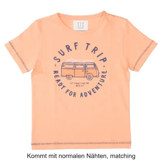 STACCATO - Kn.-T-Shirt bright peach - Gr. - 128/134