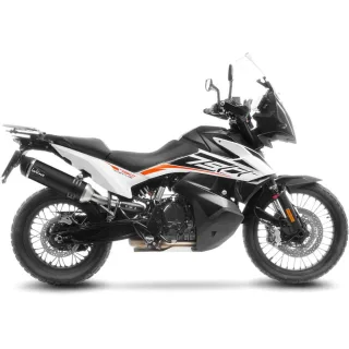 LeoVince Sportauspuff LV One EVO BLACK KTM 790 Adventure/ R Bj.2023-2026 EURO5+ eintragungsfrei