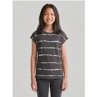 TOM TAILOR Tanktop T-Shirt Oversize T-Shirt mit Streifenmuster