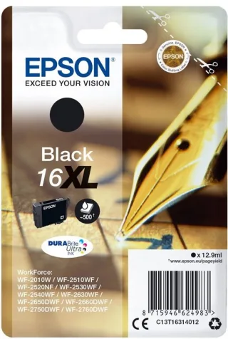 Epson Singlepack Black 16XL DURABrite