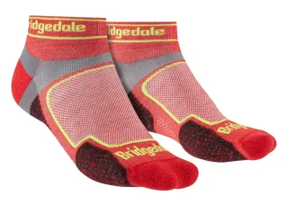 Bridgedale - Mens Running Ultralight Sport Low Socken - Rot