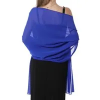 Zaewry Modeschal Damen Schal – Elegante leichte Stola, weich fließend, (1-St), ideal für Abendkleid, Hochzeit & festliche Anlässe