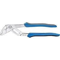 Wasserpumpenzange 10", 260mm, Rohr- / Wasserpumpen-Zange blau/schwarz, 7-fach verstellbar