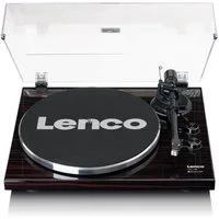 Lenco LBT-288WA Plattenspieler (Riemenantrieb, Bluetooth, USB Adapter, Audio-Technica, 33 45 U/min inkl. Staubschutz)