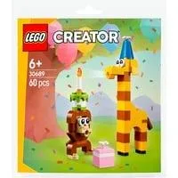 30689 Creator Geburtstagspartytiere, Konstruktionsspielzeug Polybag