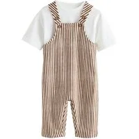 Next Shirt & Hose Latzhose und T-Shirt im Set (2-tlg)